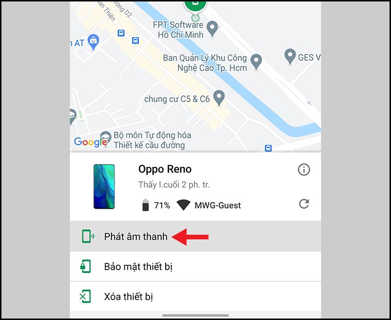 cách sử dụng android device manager