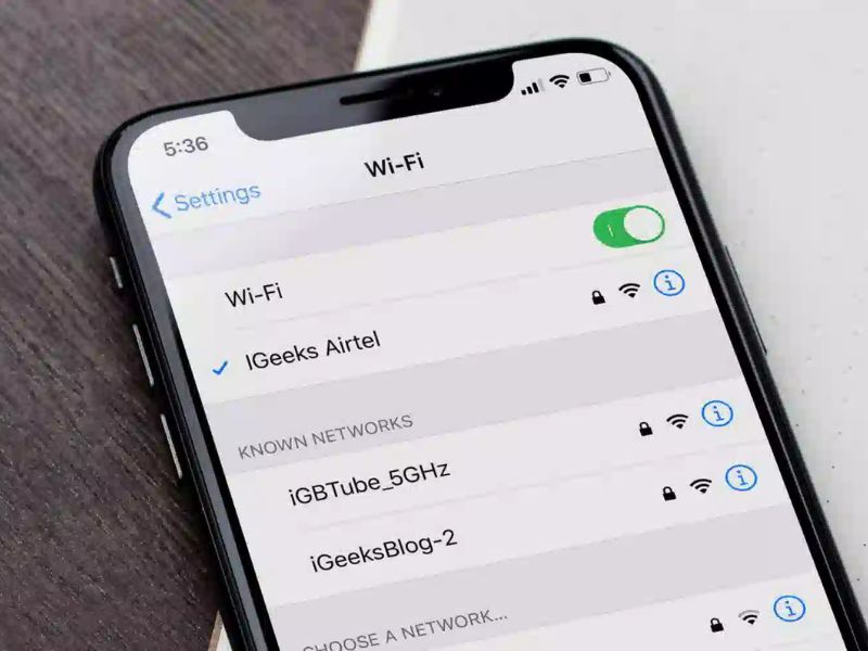 cách xóa wifi trên điện thoại