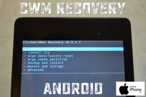 Hướng dẫn cài CWM Recovery cho Android