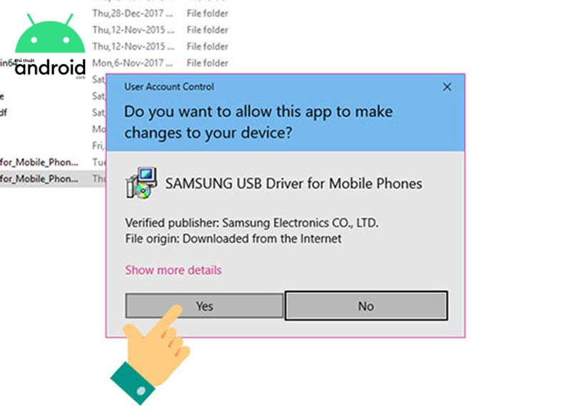 android usb driver