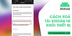 cách xoá tài khoản ig khỏi thiết bị