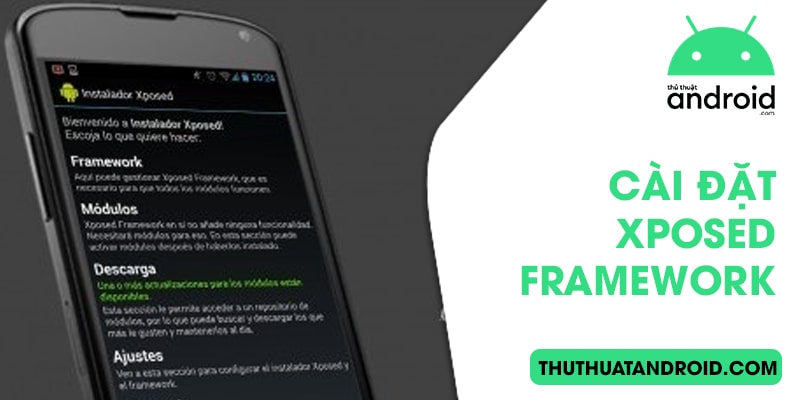 cài đặt Xposed Framework