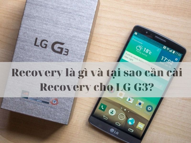 cài Recovery cho LG G3