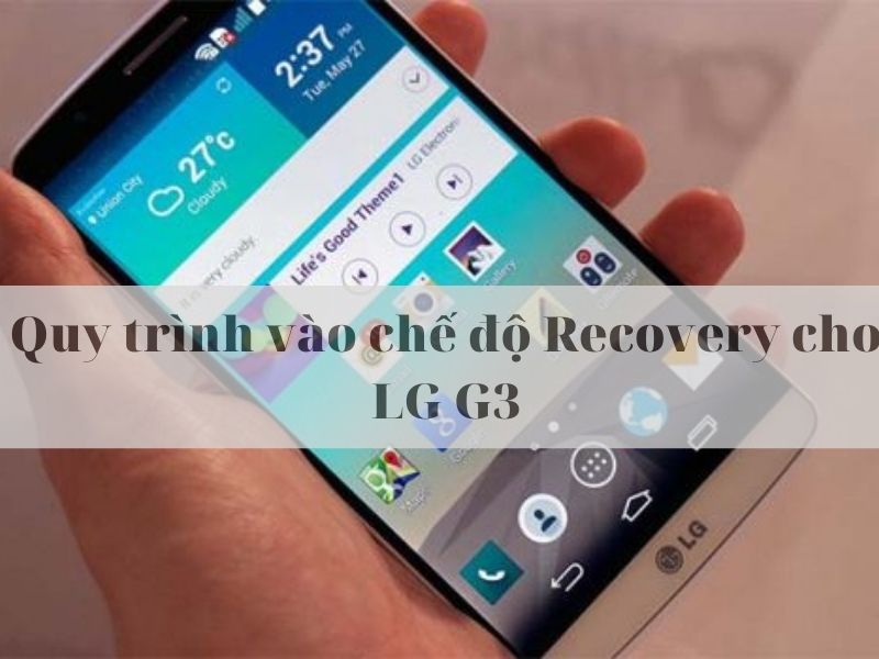 cài Recovery cho LG G3