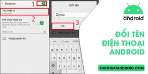 đổi tên điện thoại Android