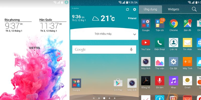 hướng dẫn up ROM LG G3