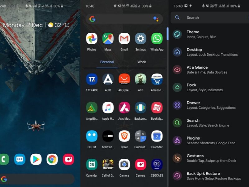 launcher đẹp cho android