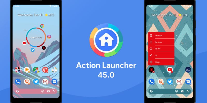 launcher đẹp cho android