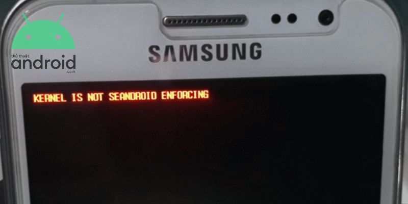 Lỗi recovery is not seandroid enforcing