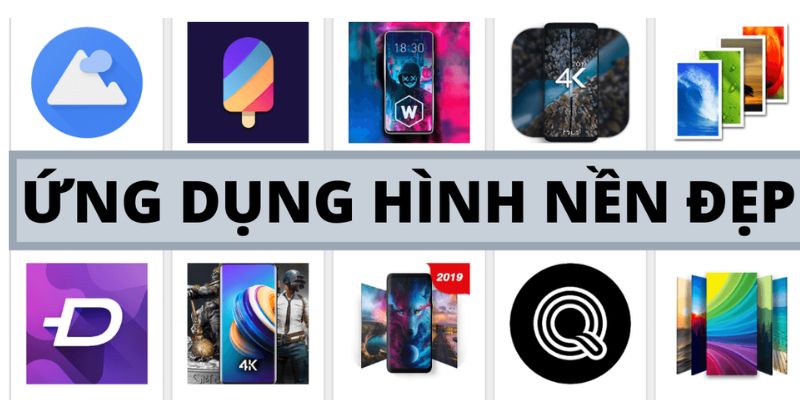 ứng dụng hình nền điện thoại