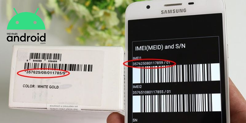 viết lại IMEI Samsung