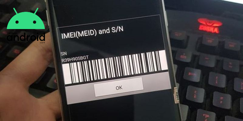 viết lại IMEI Samsung