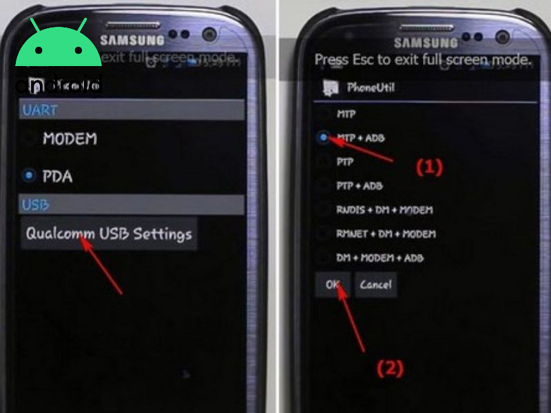 viết lại IMEI Samsung