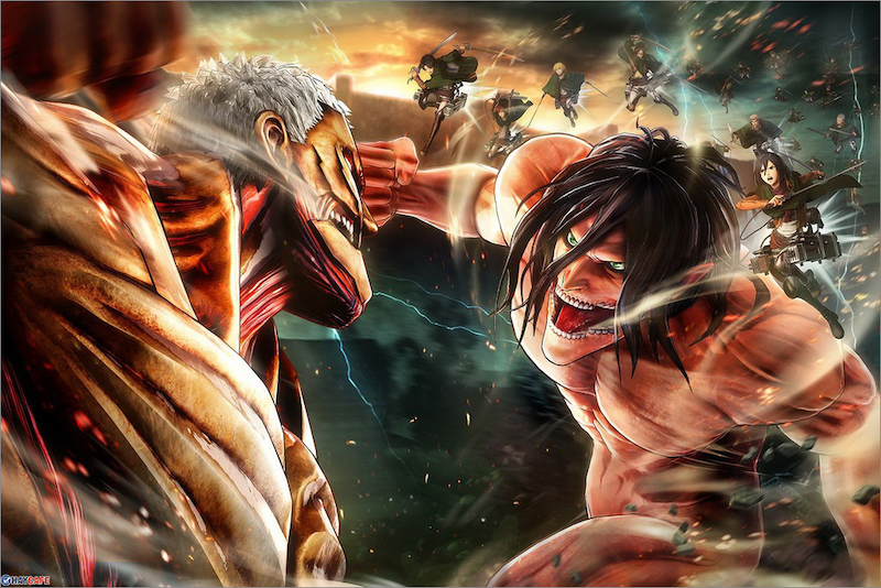 hình nền attack on titan cho điện thoại