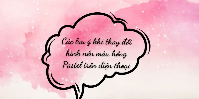 hình nền điện thoại màu hồng pastel